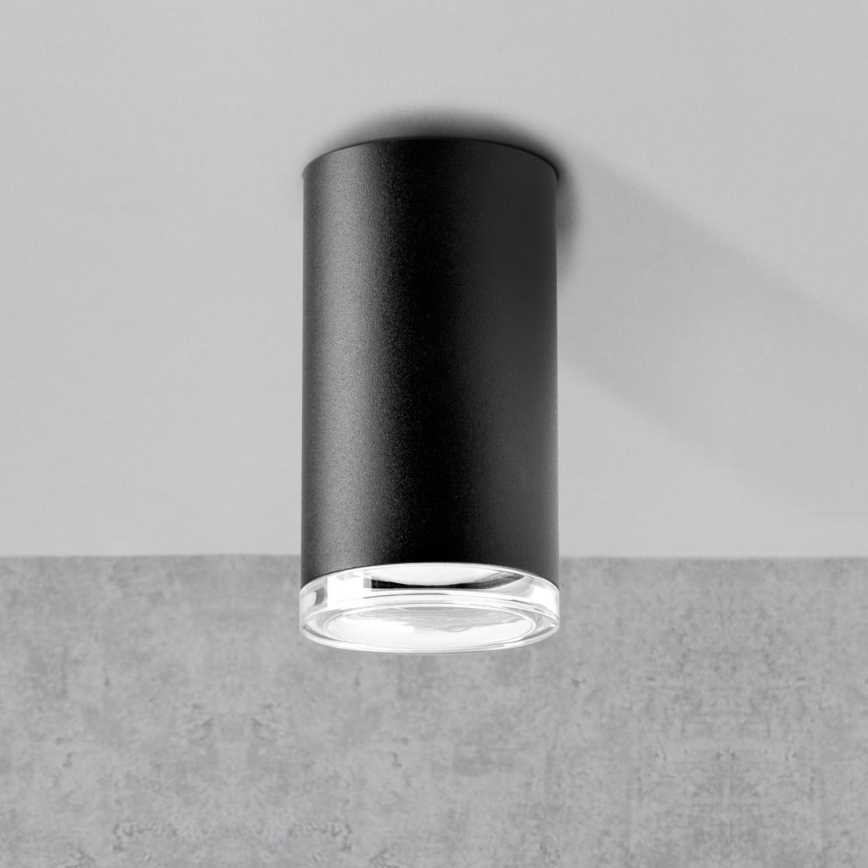 Lampka punktowa LED RGBW do łazienki TURYN 1xGU10/6,5W/230V 2700-6500K Wi-Fi IP44 czarna