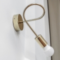 Lampka ścienna OXFORD 1xE27/15W/230V złota