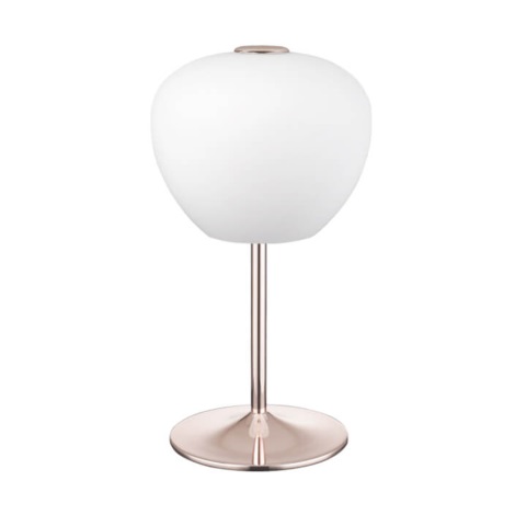 Lampka stołowa ARAGON 3xG9/3W/230V białe/róża złoty