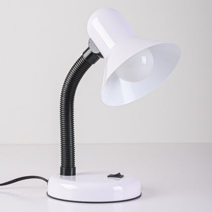 Lampka stołowa MENTOR 1xE27/15W/230V biała