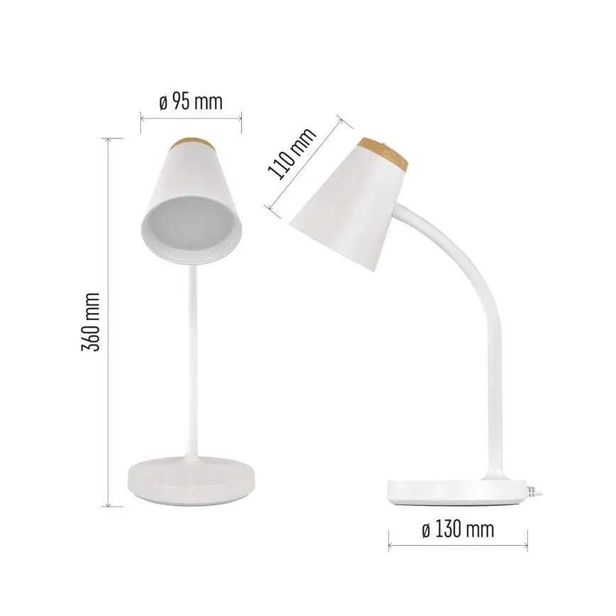 Lampka stołowa TARA LED/4,5W/230V 4000K biała
