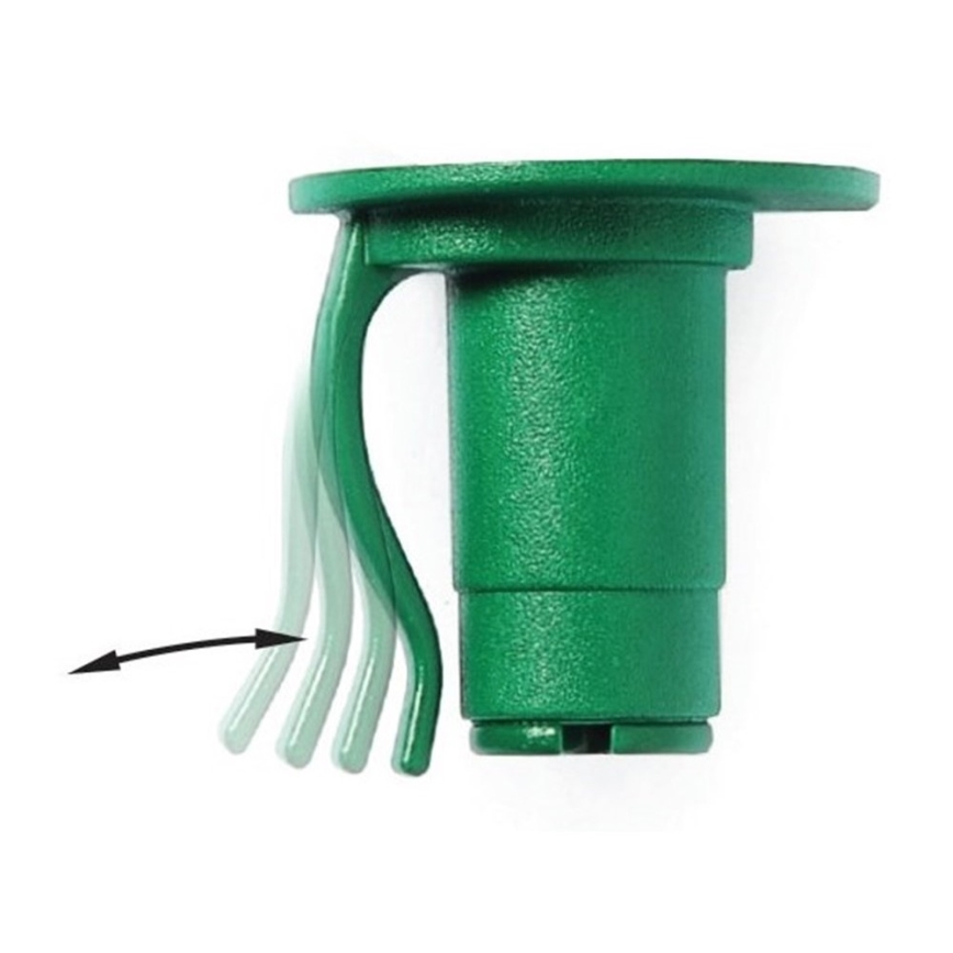 Lampki choinkowe 7,7 m LANTERN 12×E10/230V białe - wykonane w Europie