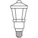 Lampki choinkowe 7,7 m LANTERN 12×E10/230V białe - wykonane w Europie