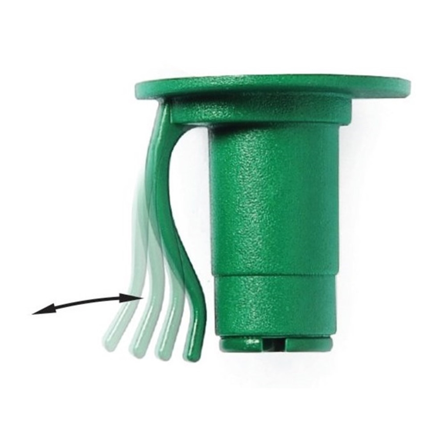 Lampki choinkowe 7,7 m TOADSTOOL 12×E10/230V czerwone - wykonano w Europie