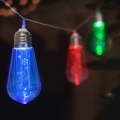 Lampki choinkowe LED 10xLED/2xAA 2,2m wielokolorowe