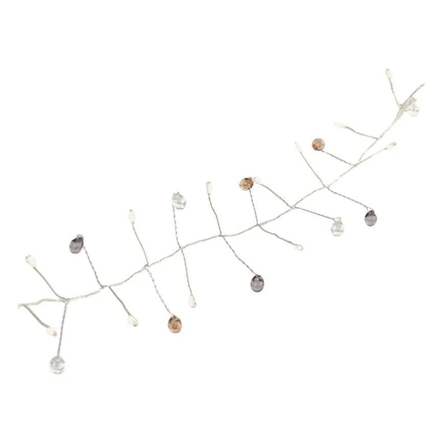 Lampki świąteczne LED 40xLED/3xAA 1,5 m ciepłe białe światło