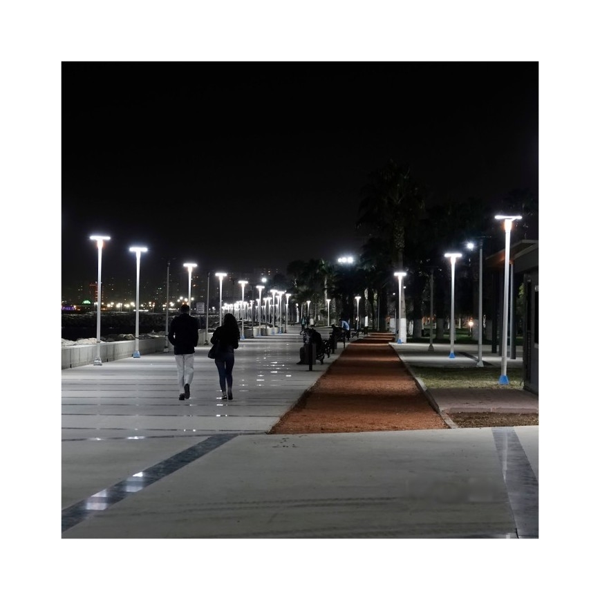 Lampy solarne z czujnikiem LUVIA LED/15W/3,2V 4000K IP54 5400 mAh + pilot