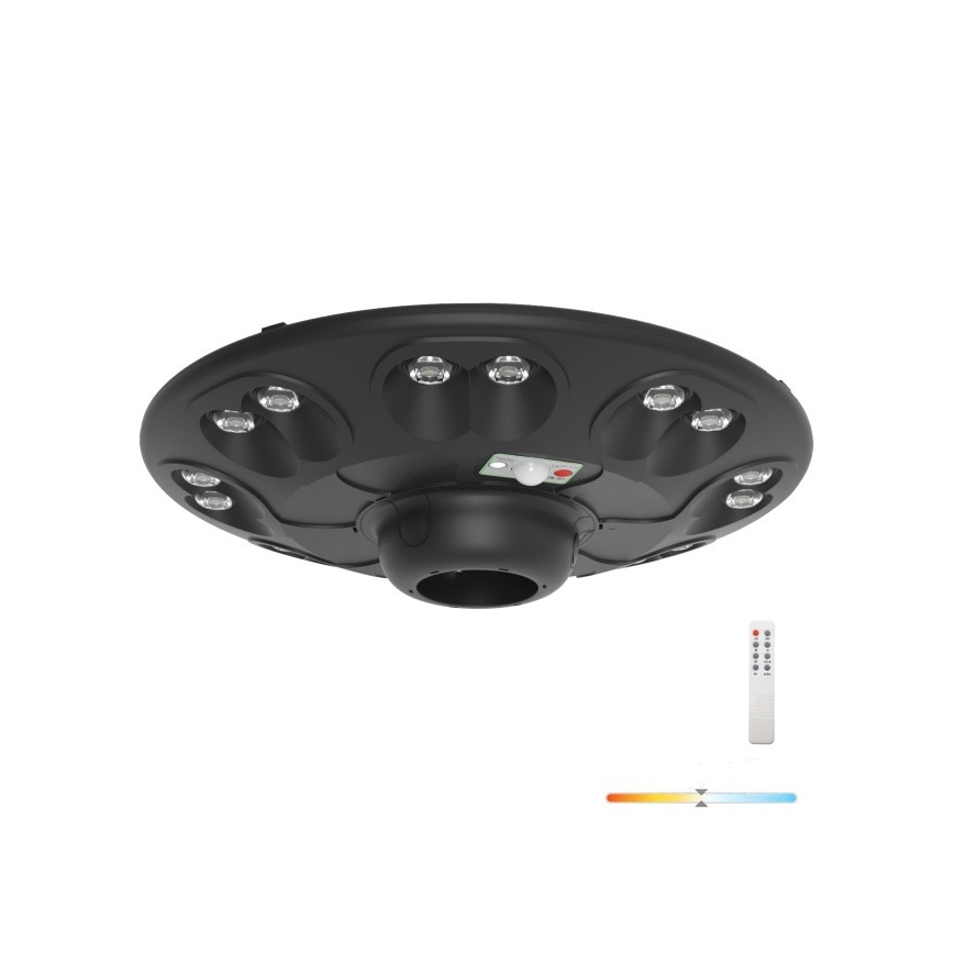Lampy solarne z czujnikiem LUVIA LED/15W/3,2V 4000K IP54 5400 mAh + pilot