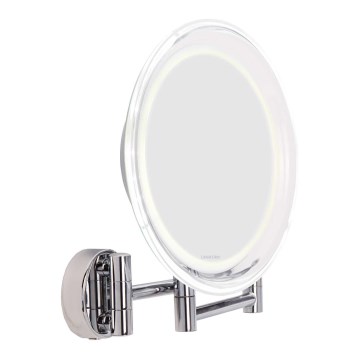 Lanaform - Ścienne lustro kosmetyczne LED WALL LED/4xAAA