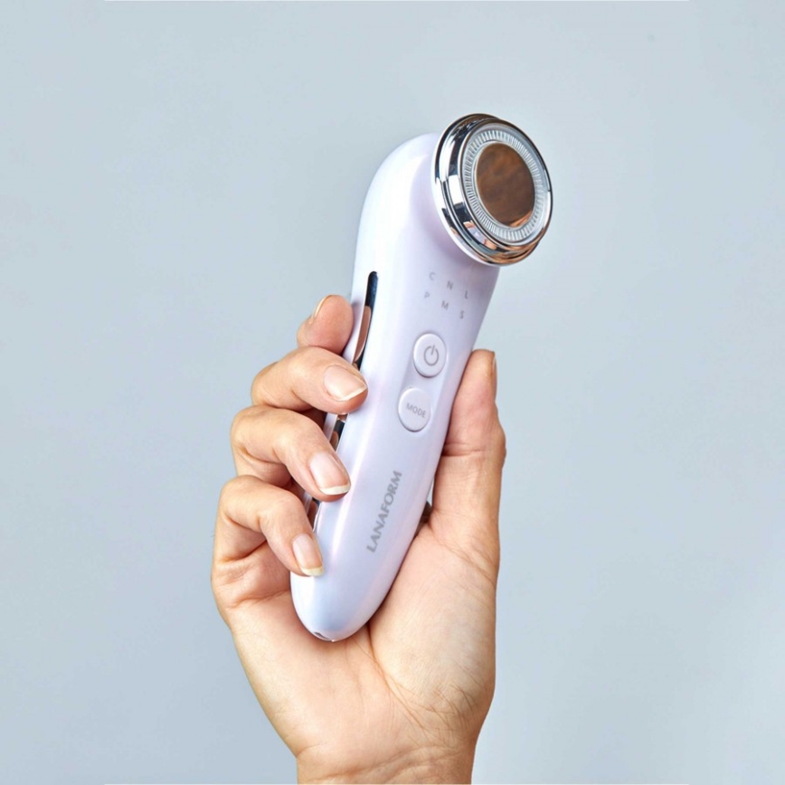Lanaform - Ultradźwiękowe urządzenie do odmładzania skóry PURESKIN 3W/800 mAh