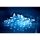 Łańcuch LED 10xLED/2xAA 2,5 m niebieski