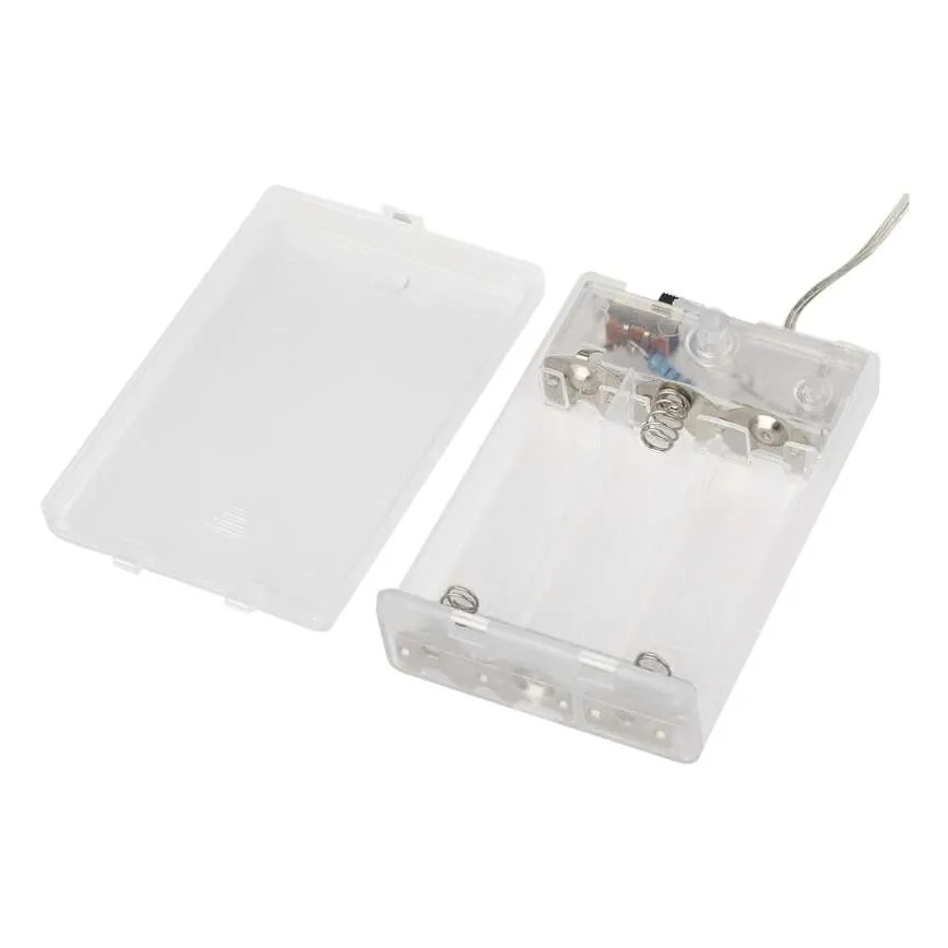 Łańcuch LED 40xLED/3xAA 1,5 m ciepła biała