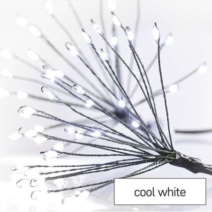 Łańcuch LED 450 diod, 8+3 m, światło zimnobiałe