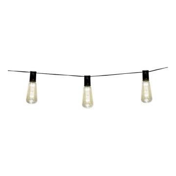 Łańcuch solarny LED 3,35 m 10xLED/1,2V 600 mAh