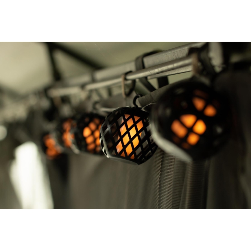 Łańcuch solarny LED 60xLED/2m 400 mAh IP44