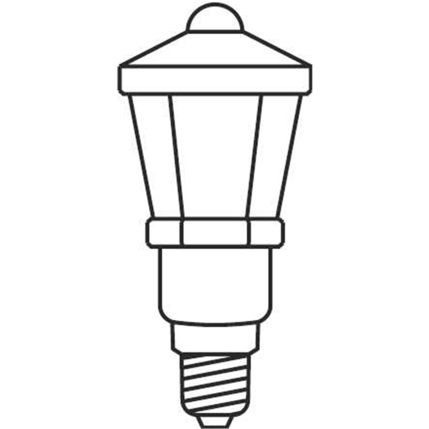 Łańcuch świąteczny LANTERN 12xE10/10,7m ciepła biel - wykonano w Europie