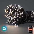 Łańcuch świąteczny LED, 100 diod/8 funkcji, 15 m, IP65, Wi-Fi Tuya
