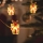 Łańcuch świetlny LED 20 diod, zasilanie 2x AA, długość 2,2 m, ciepła biel