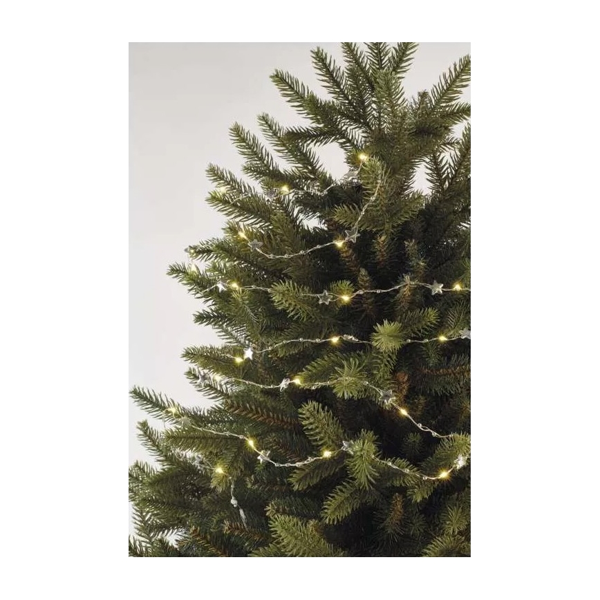 Łańcuch świetlny LED 20xLED/2xAA 2,2 m ciepła biała