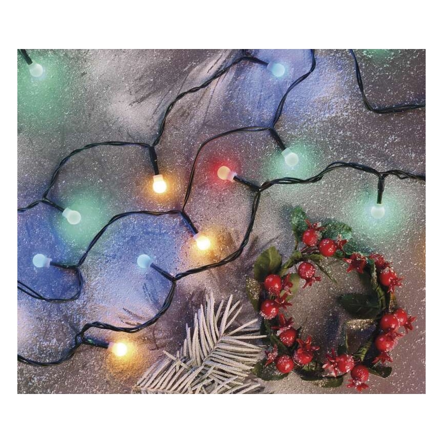 Łańcuch świetlny LED zewnętrzny 480xLED/53m IP44 wielokolorowy