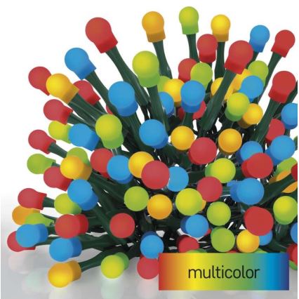 Łańcuch świetlny LED zewnętrzny 480xLED/53m IP44 wielokolorowy