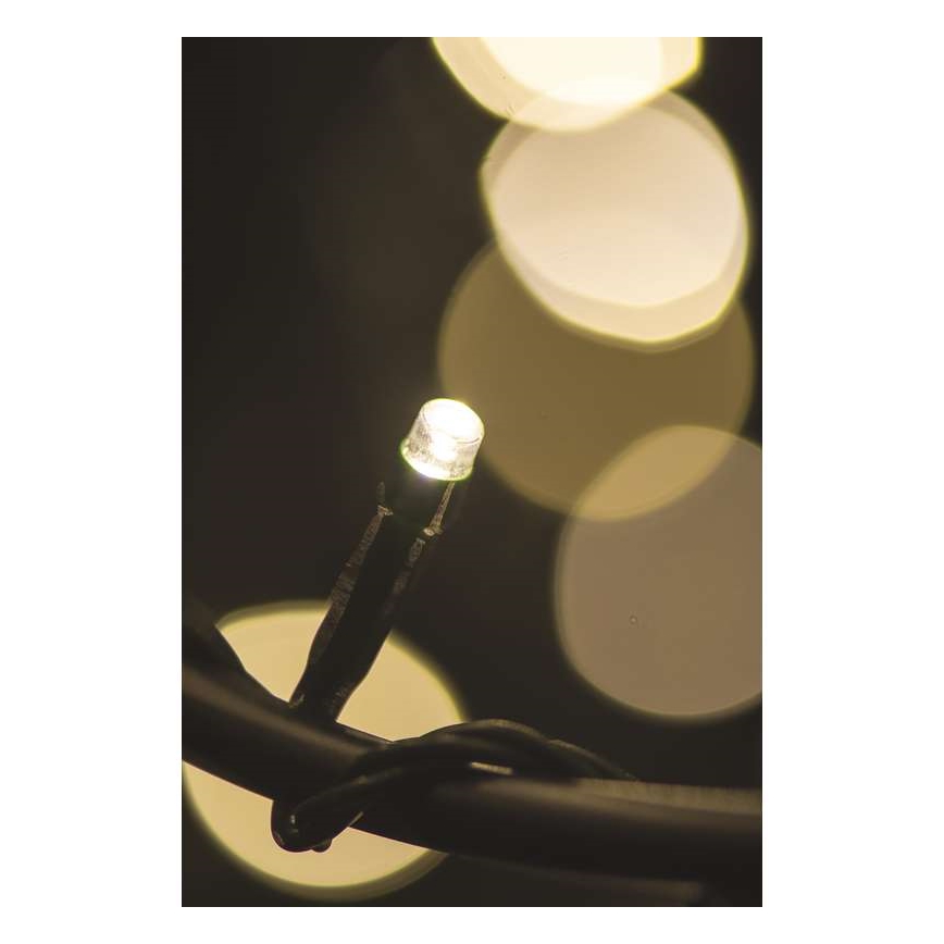 Łańcuch świetlny LED zewnętrzny 80xLED/13m IP44 ciepła biała
