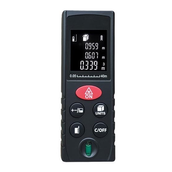 Laserowy dalmierz 2x1,5V/AAA