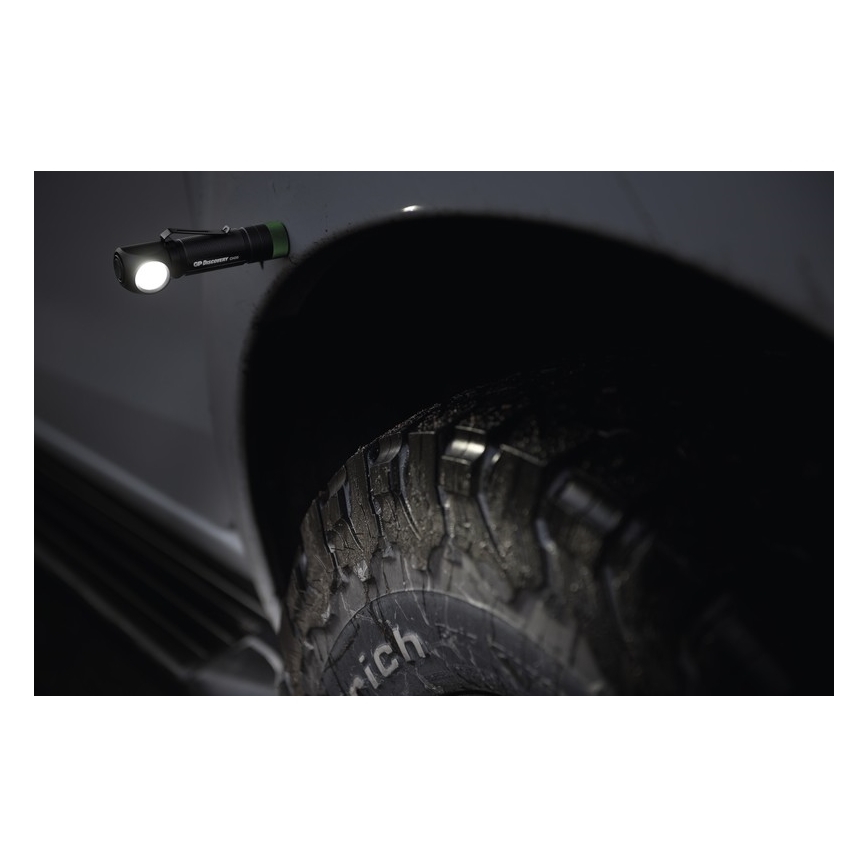 Latarka czołowa LED GP DISCOVERY CHR35 LED/3,7V/2600mAh