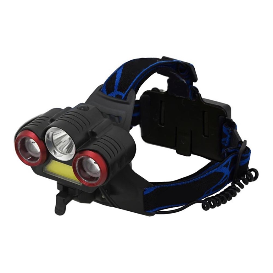 Latarka czołowa LED z ładowaniem USB 670 lm 3000 mAh