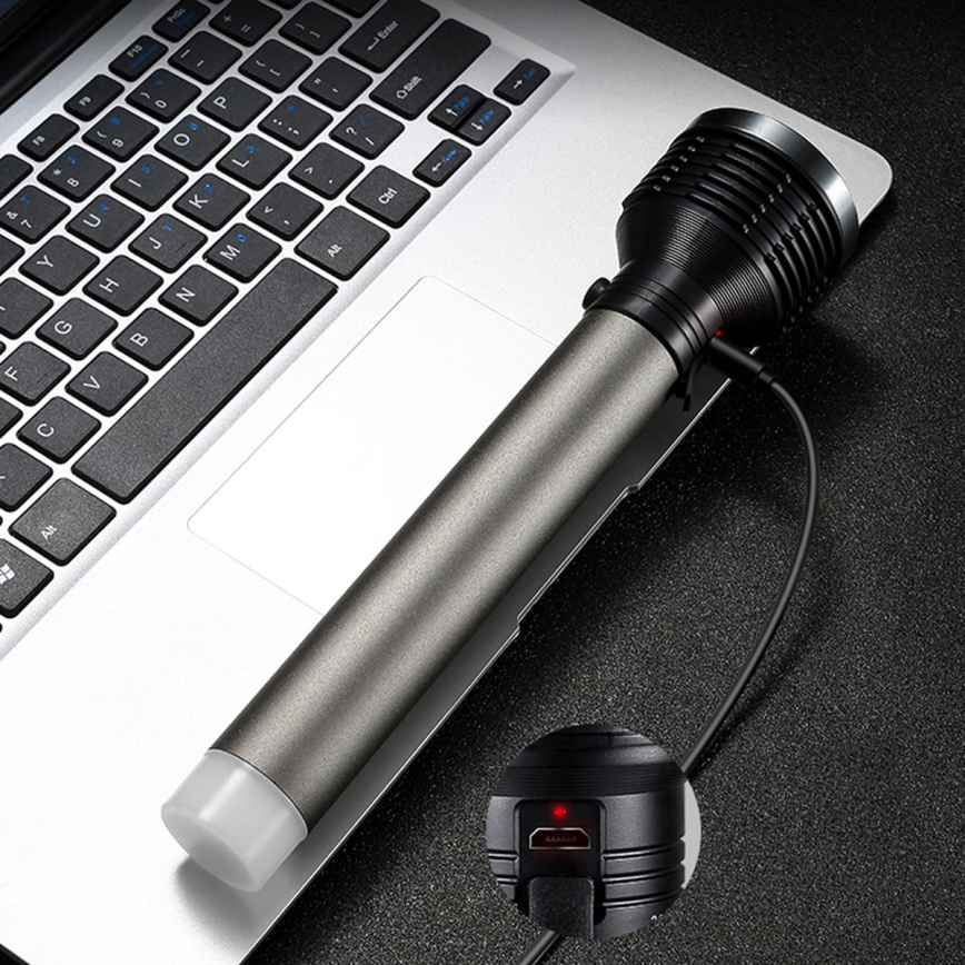 Latarka LED akumulatorowa LED/6,5W/3,7V 2400 mAh