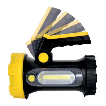 Latarka LED akumulatorowa LED/5W/4000mAh + LED/3W
