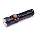 Latarka LED ładowana przez USB LED/3W/3,7V IP44