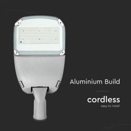 LED Ściemnialna solarny uliczna lampa SAMSUNG CHIP LED/50W/6,4V 4000K IP65 30000 mAh + zdalne sterowanie