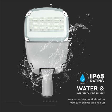 LED Ściemnialna solarny uliczna lampa SAMSUNG CHIP LED/50W/6,4V 4000K IP65 30000 mAh + zdalne sterowanie