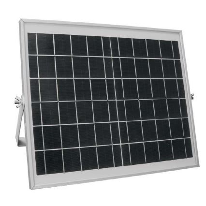 LED Ściemnialna solarny uliczna lampa SAMSUNG CHIP LED/50W/6,4V 4000K IP65 30000 mAh + zdalne sterowanie
