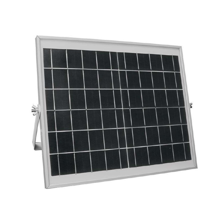 LED Ściemnialna solarny uliczna lampa SAMSUNG CHIP LED/50W/6,4V 4000K IP65 30000 mAh + zdalne sterowanie