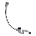 LAUFEN H2951100040001 - Zestaw odpływowo-przelewowy do wanny PRO plastik/błyszczący chrom
