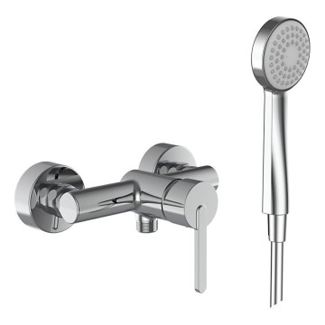 LAUFEN H3310810041311 - Zestaw prysznicowy z baterią LUA chrom błyszczący