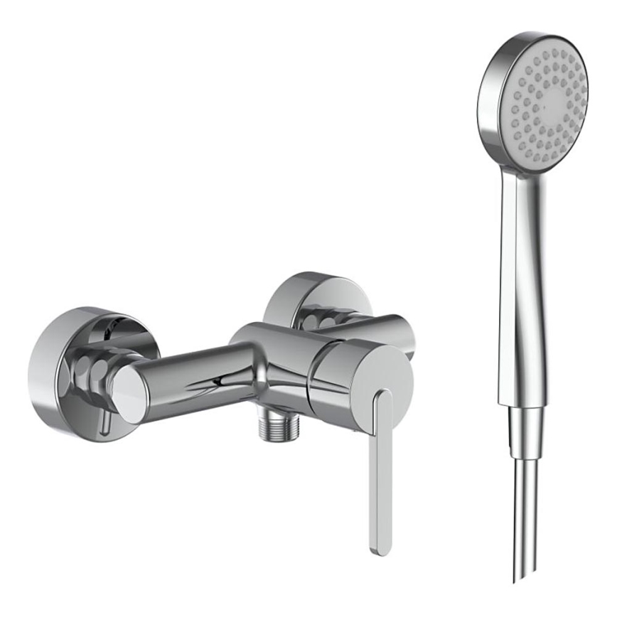 LAUFEN H3310810041311 - Zestaw prysznicowy z baterią LUA chrom błyszczący