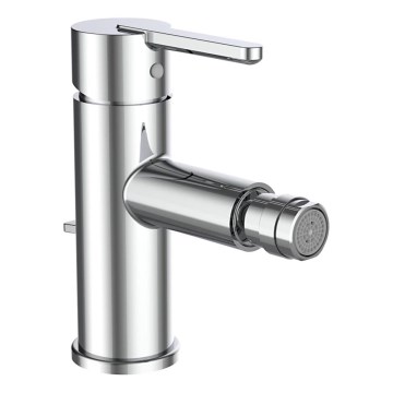 LAUFEN H3410810041141 - Kran do bidetu + odpływ z przelewem LUA chrom błyszczący