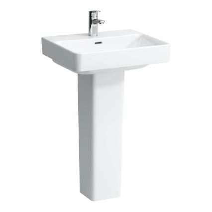 LAUFEN H8109620001041 - Umywalka nablatowa/wisząca PRO 55x46,5 cm ceramika/biała