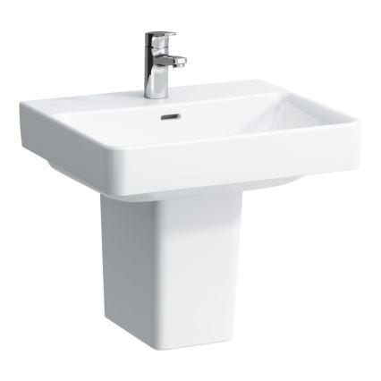 LAUFEN H8109620001041 - Umywalka nablatowa/wisząca PRO 55x46,5 cm ceramika/biała