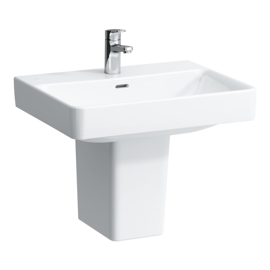 LAUFEN H8109630001091 - Umywalka nablatowa/wisząca PRO 60x46,5 cm ceramika/biały