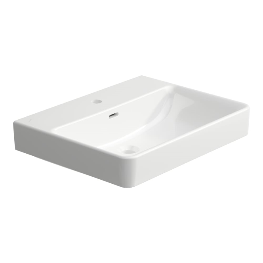 LAUFEN H8109630001091 - Umywalka nablatowa/wisząca PRO 60x46,5 cm ceramika/biały