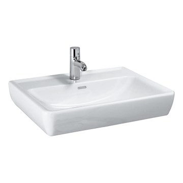 LAUFEN H8189510001041 - Umywalka nablatowa/wisząca PRO 55x48 cm ceramika/biały