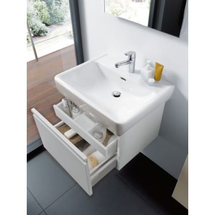 LAUFEN H8189510001041 - Umywalka nablatowa/wisząca PRO 55x48 cm ceramika/biały