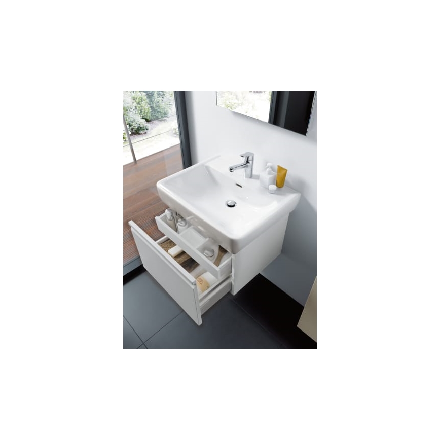 LAUFEN H8189510001041 - Umywalka nablatowa/wisząca PRO 55x48 cm ceramika/biały