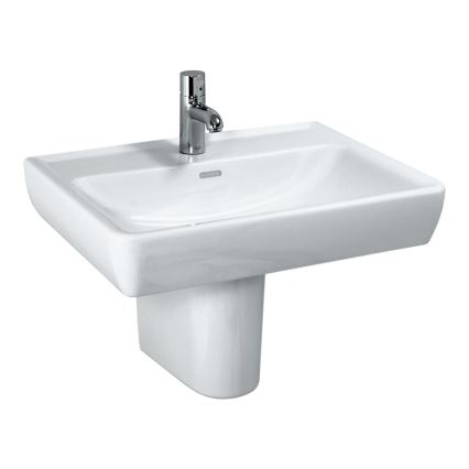 LAUFEN H8189510001041 - Umywalka nablatowa/wisząca PRO 55x48 cm ceramika/biały
