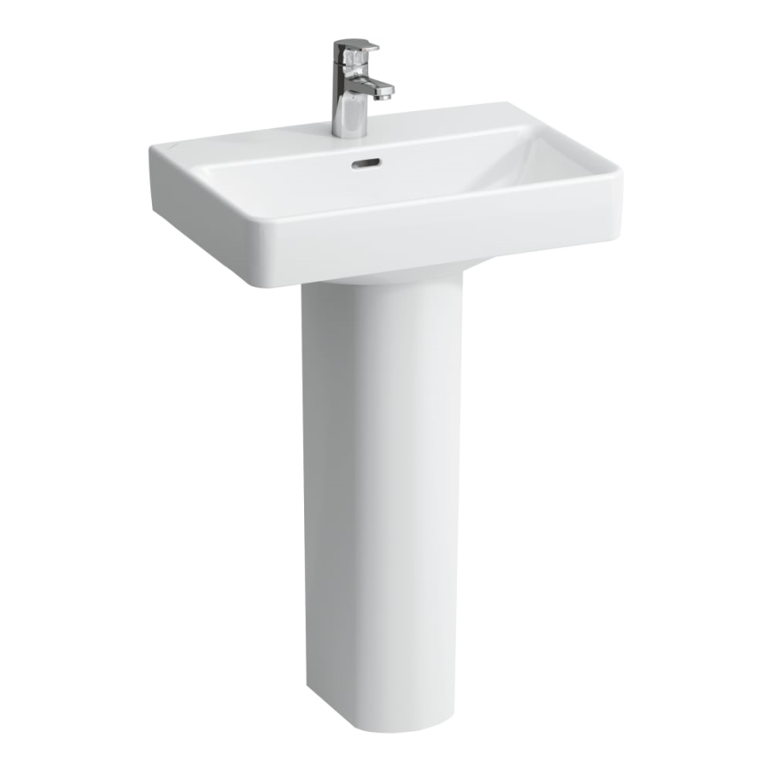 LAUFEN H8189580001041 - Umywalka nablatowa/wisząca PRO 55x38 cm ceramika/biała