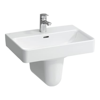 LAUFEN H8189580001041 - Umywalka nablatowa/wisząca PRO 55x38 cm ceramika/biała